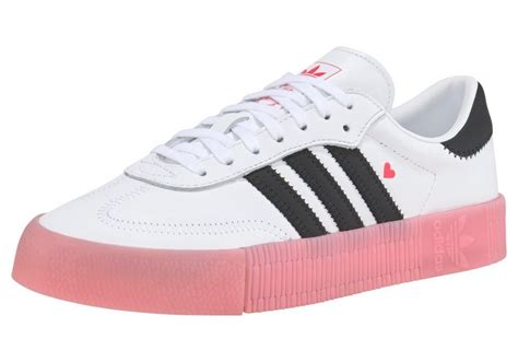 adidas rosa schwarz weiss